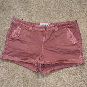 Torrid Dark Blush Military Short